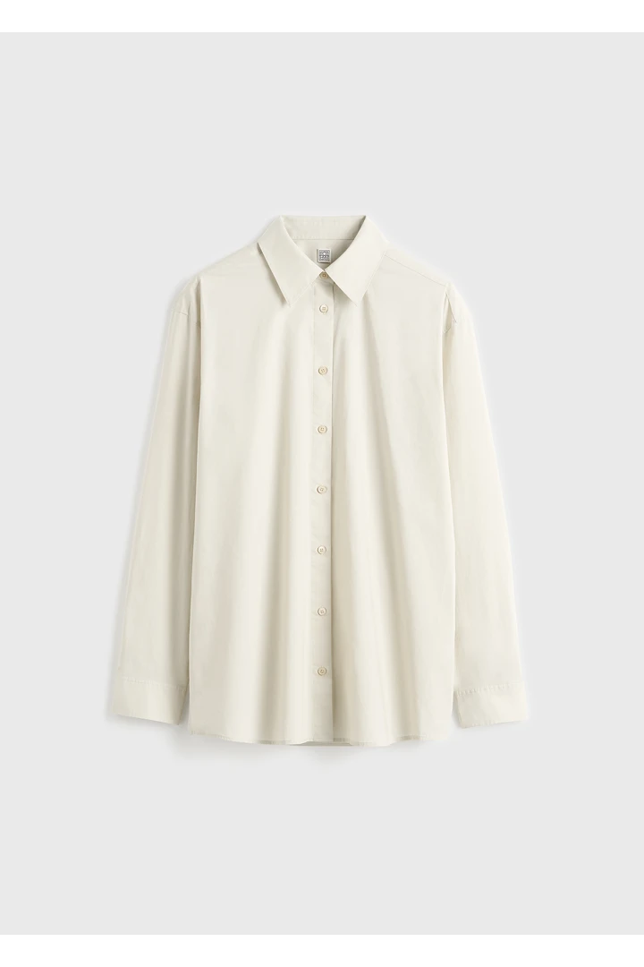 클래식 텀블드 셔츠 페블