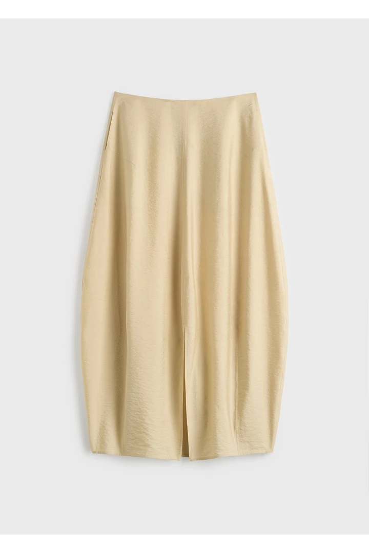 TOTEME 패러슈트 스커트 스톤의 스톤컬러 4번쨰 이미지입니다.