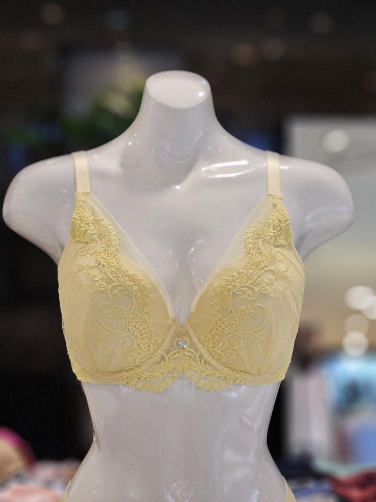 [현대백화점] VIVIEN 꾸띄르 패치자수 자가드 레이스 풀컵 브라 (BR958A) +할인쿠폰