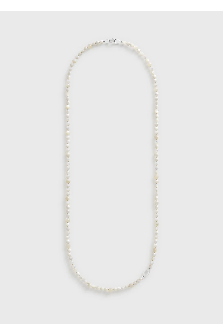 TOTEME default image 4 of 화이트 in 인피니티 비드 넥레이스 화이트
