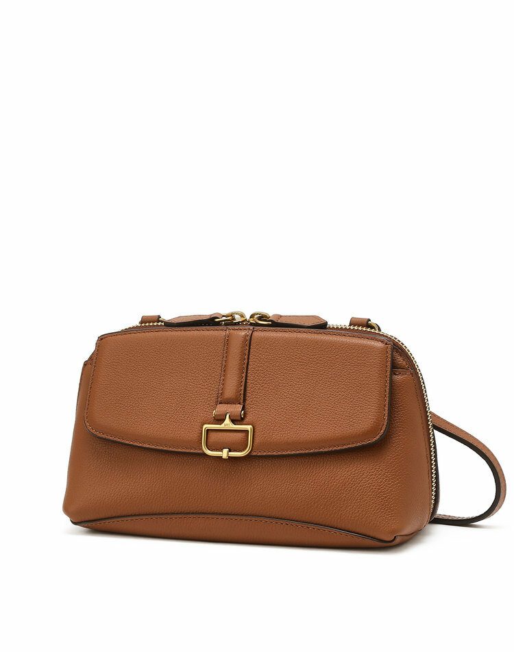 (주)LF [현대백화점] [H.Point Pay현대백화점카드5%즉시할인~03/29]DCWA5F587 버크백 샬롯 D장식 브라운 소가죽 미니 크로스백