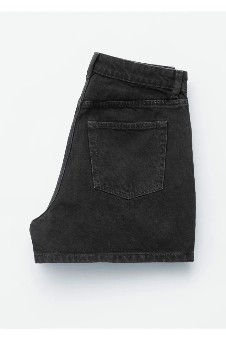 앤아더스토리즈 릴렉스드 데님 쇼츠의 블랙컬러 Product입니다.