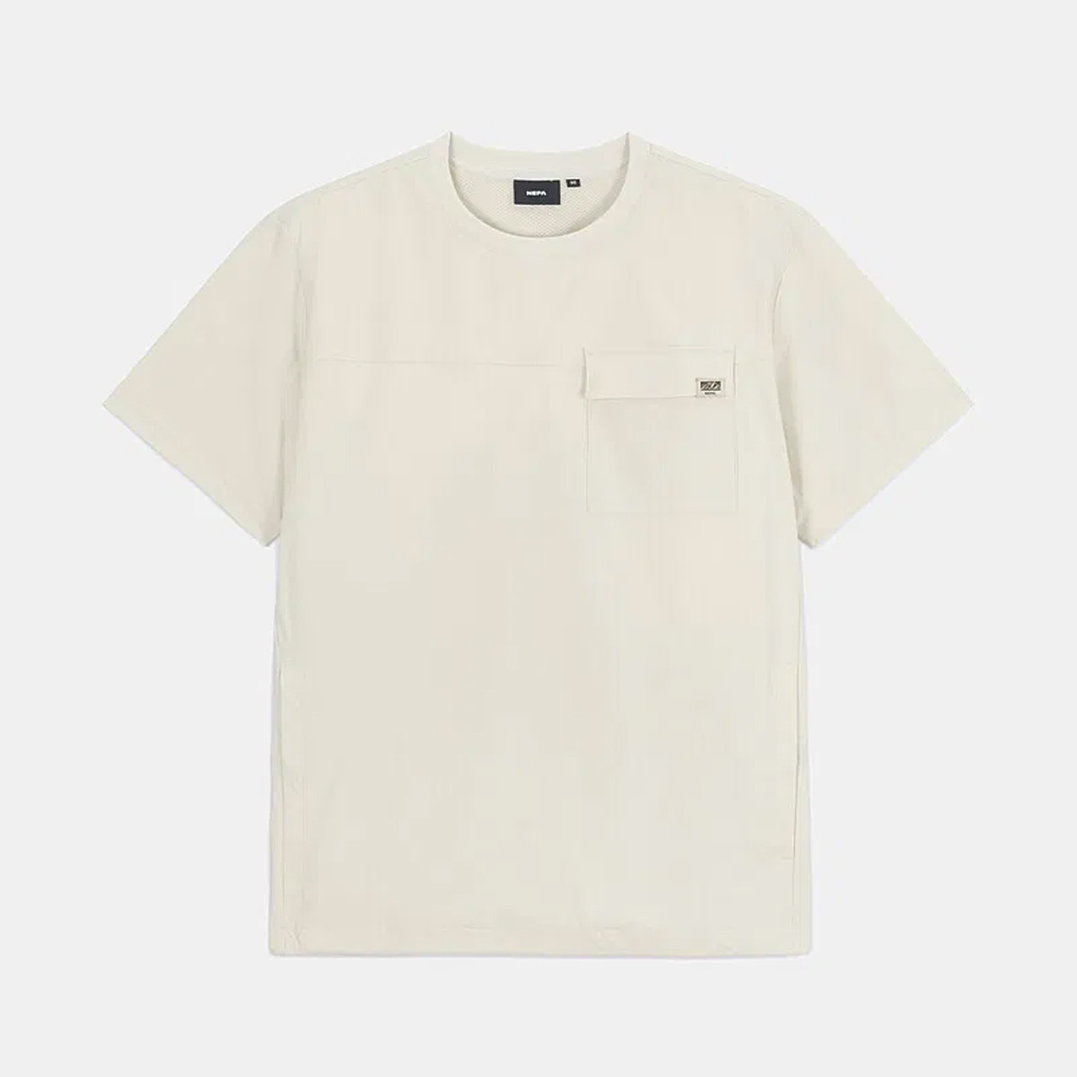 네파 (주) [현대백화점] [우리카드7%할인~04/19]7LD5361  남여 공용 등산 캠핑  컴포 테크 가슴포켓 반팔 라운드 티셔츠 (상의)_(4컬러)