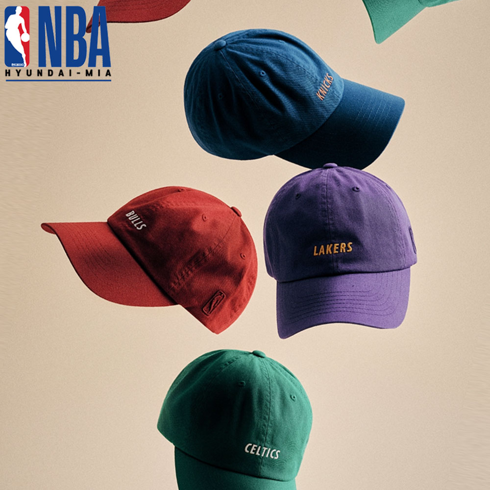 [현대백화점] NBA 공용 깊이감 롱캡 스몰 로고 매장 추천 볼캡 모자 23종 1택 +할인쿠폰