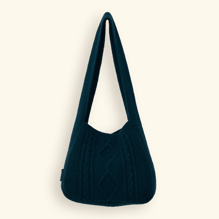 [현대백화점] [우리카드7%할인~04/12]시그니처 아란 니트백-그린 BGSD-GR-2501