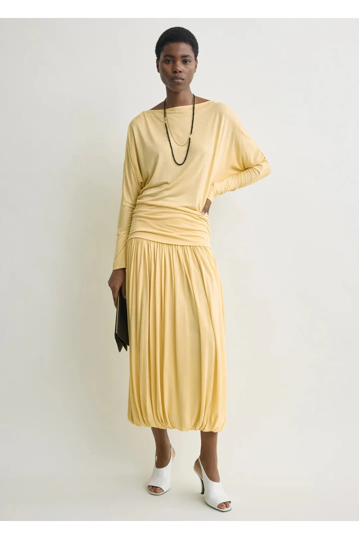 TOTEME default image 4 of 골드 in 보트넥 저지 탑 샴페인