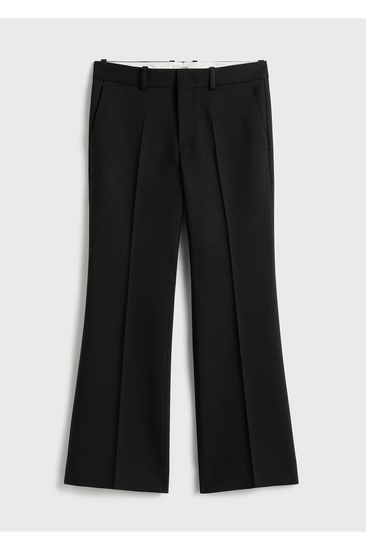 킥 플레어 트라우저 블랙