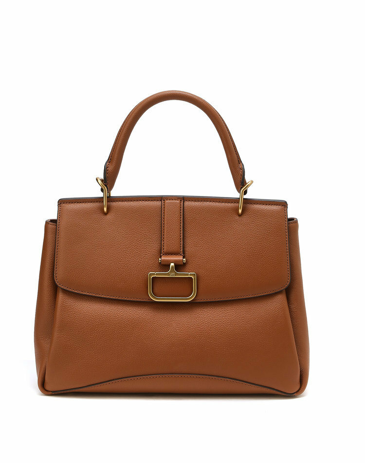 (주)LF [현대백화점] [H.Point Pay현대백화점카드5%즉시할인~03/29]DCBA4F833W2 버크백샬롯 브라운 가죽 토트백 L DCBA4F833 +할인쿠폰