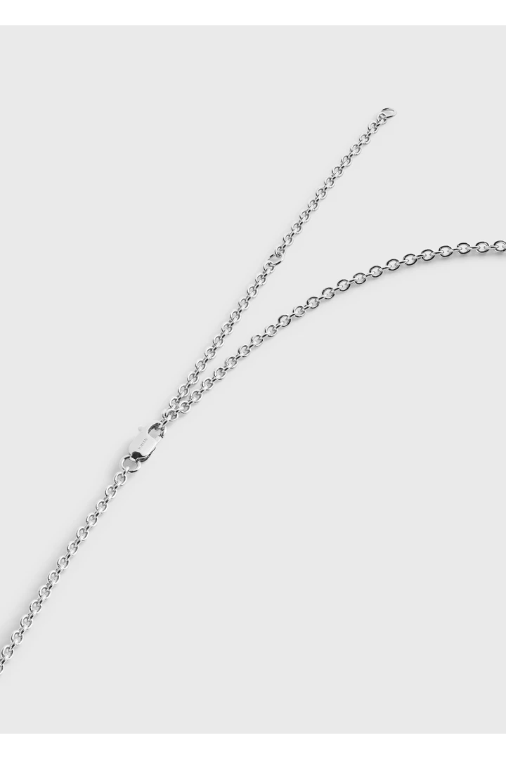 TOTEME 로프 라리아트 넥레이스 실버의 실버컬러 6번쨰 이미지입니다.