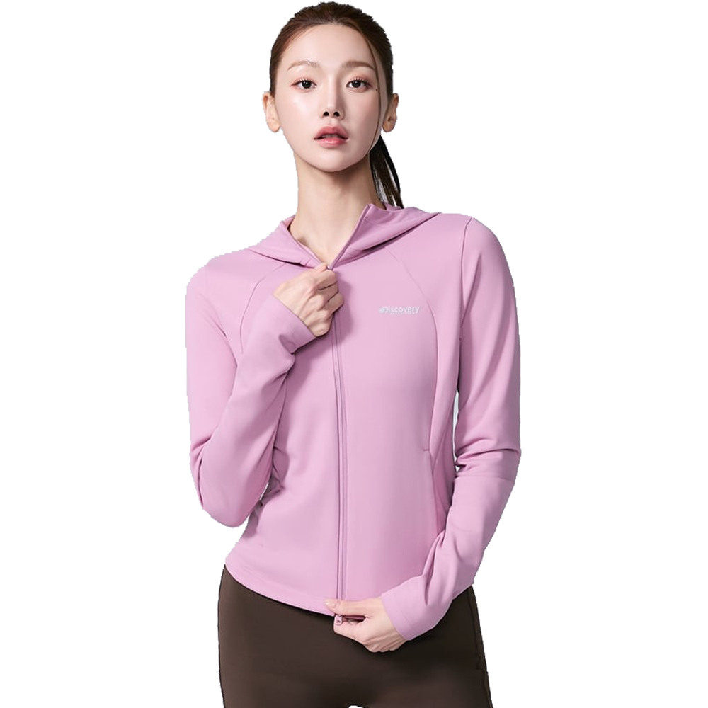 [현대백화점] [KB국민카드, H.Point PayKB국민카드6%할인~09/06]26FW 신상품 DWSS45064 여성 파워 스트레치 풀집업 후드 자켓 후드집업 2컬러 +할인쿠폰