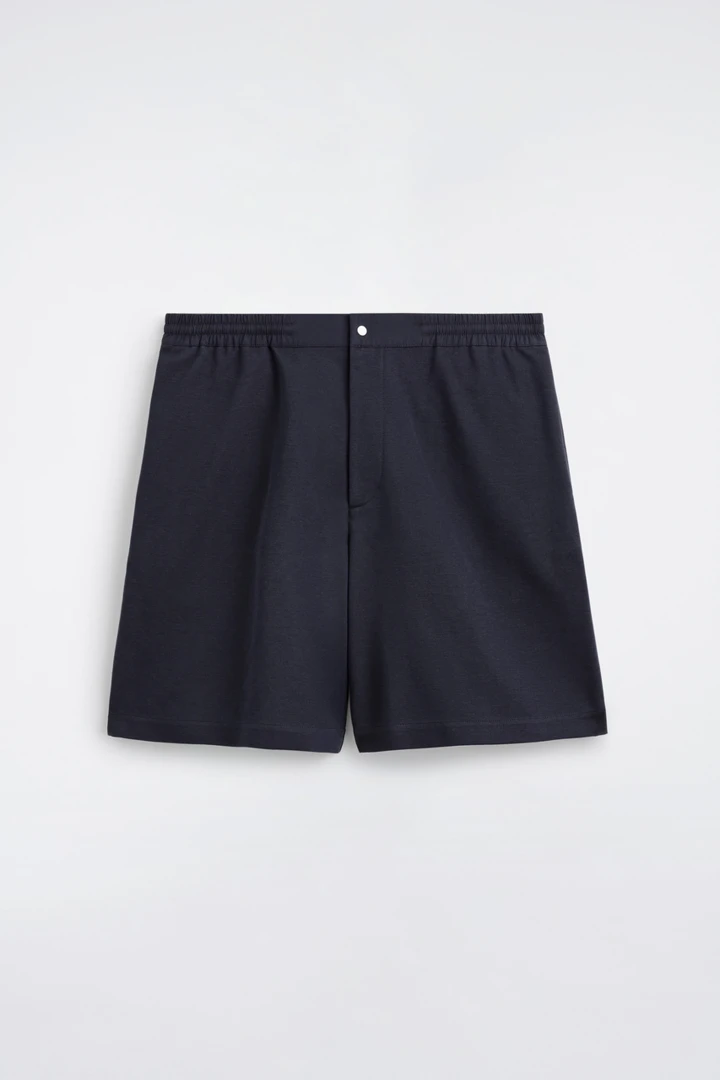 COS default image 33 of 블루 in 엘라스틱 패널 저지 쇼츠