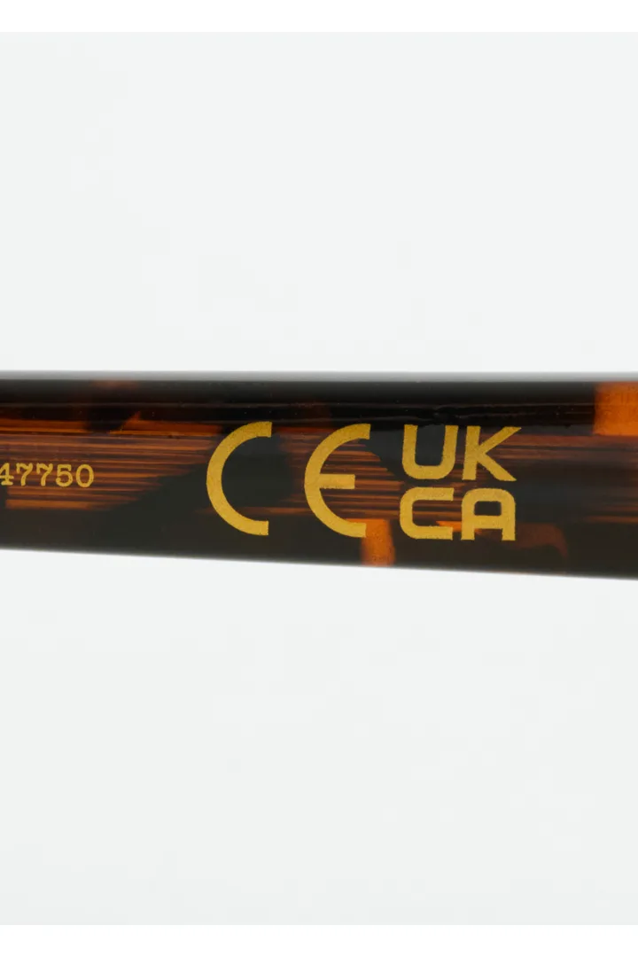 앤아더스토리즈 슬림 오벌 프레임 선글라스의 브라운/터토이즈컬러 Product입니다.