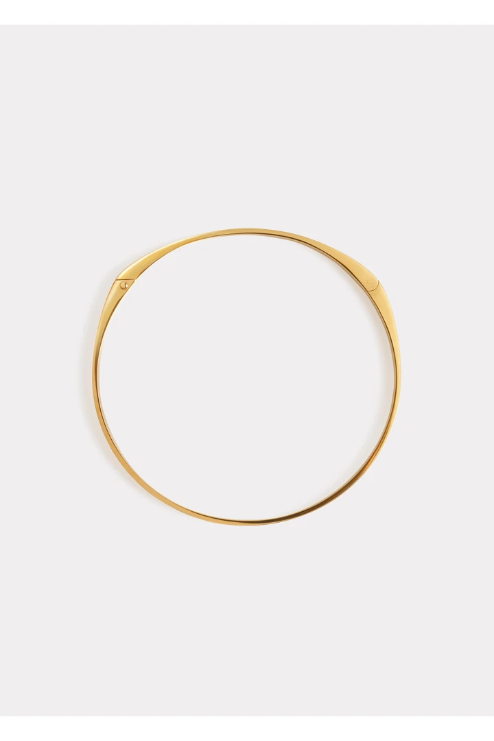 TOTEME 시그니처 칼라 네크리스 골드의 골드컬러 0번쨰 이미지입니다.