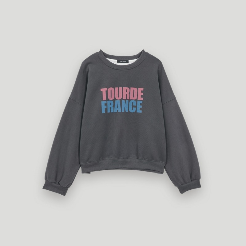 라운드넥 나염 맨투맨 CLC-TS382W9 상품 이미지