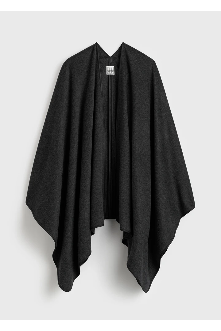 TOTEME default image 11 of 그레이 in 윈터 플란넬 케이프 차콜