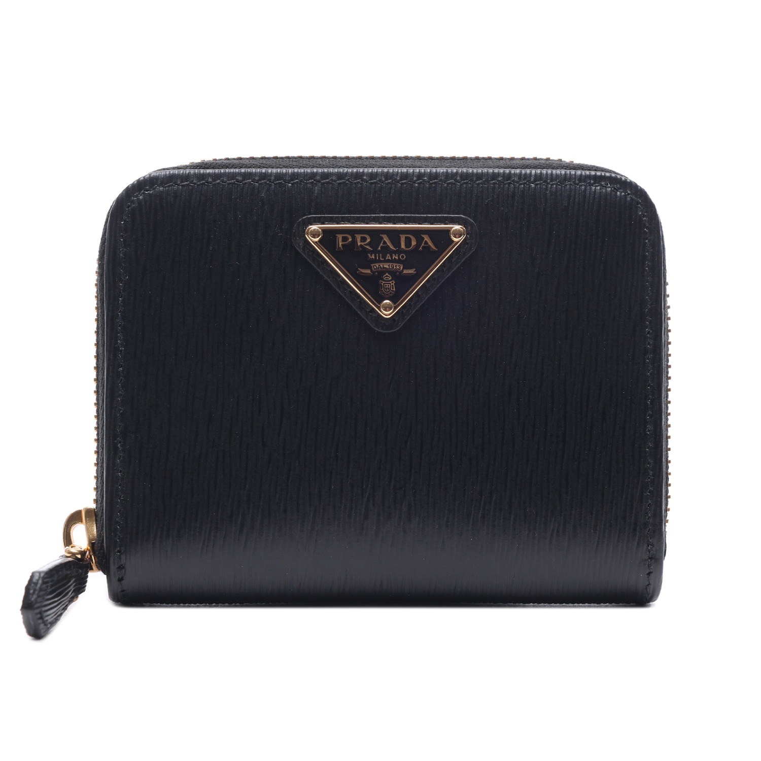 PRADA [현대백화점] [H.Point Pay현대백화점카드7%즉시할인~10/18][프라다] 25FW 여성 <b>비텔로</b> 삼각로고 지퍼 카드<b>지갑</b> <b>1MM</b>268 2DDU F0002 25F +할인쿠폰