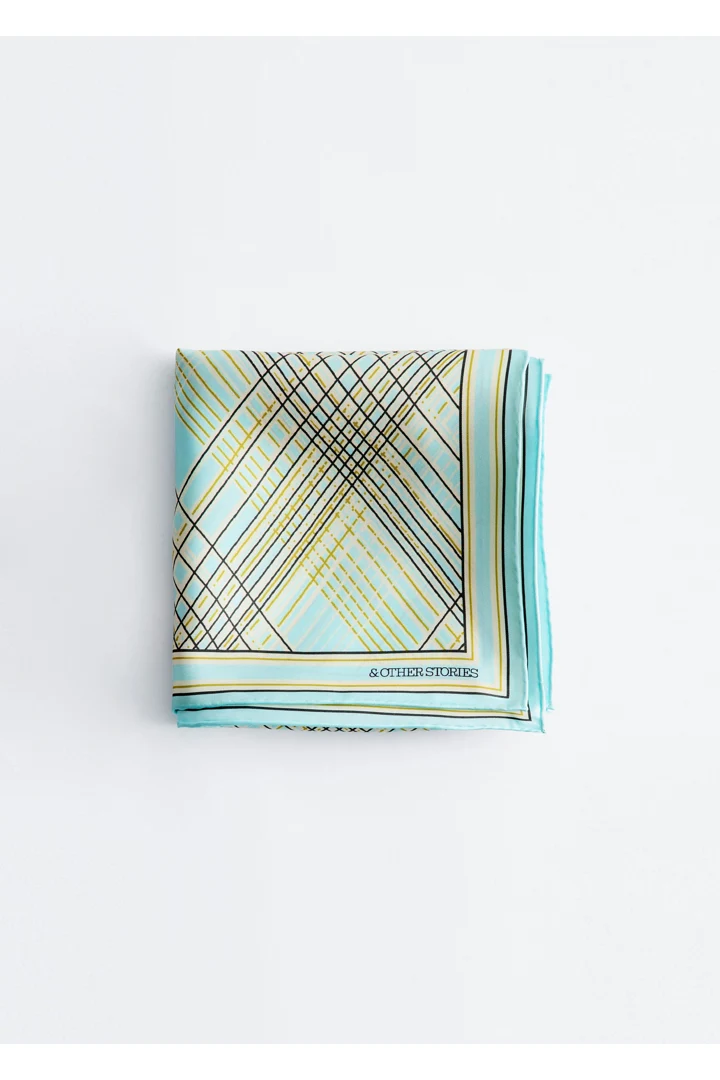 &OS image Style With default 1 of null in 프린트 실크 스카프