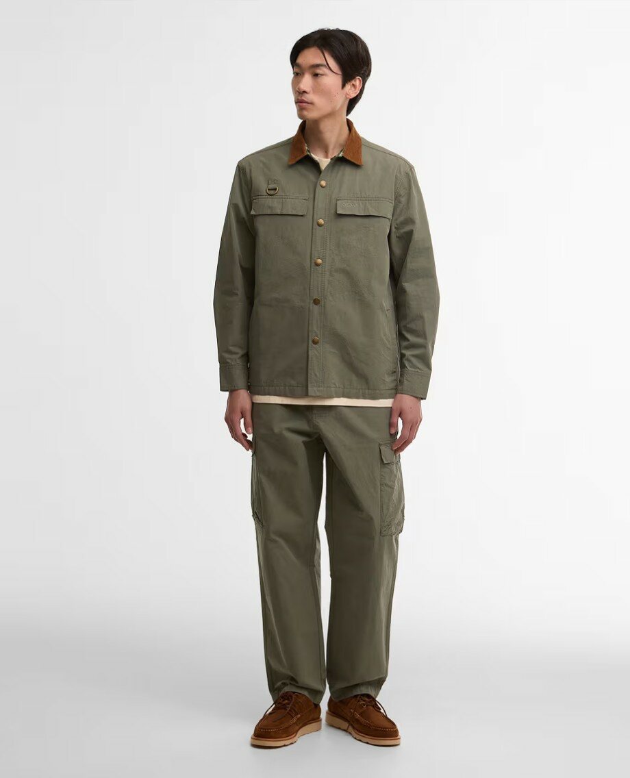 (주)LF [현대백화점] [KB국민카드, H.Point PayKB국민카드6%할인~09/27]26SS   남성 올리브 Spey Poplin Relaxed 스페이 포플린 팬츠  URPA6E003 L3 +할인쿠폰
