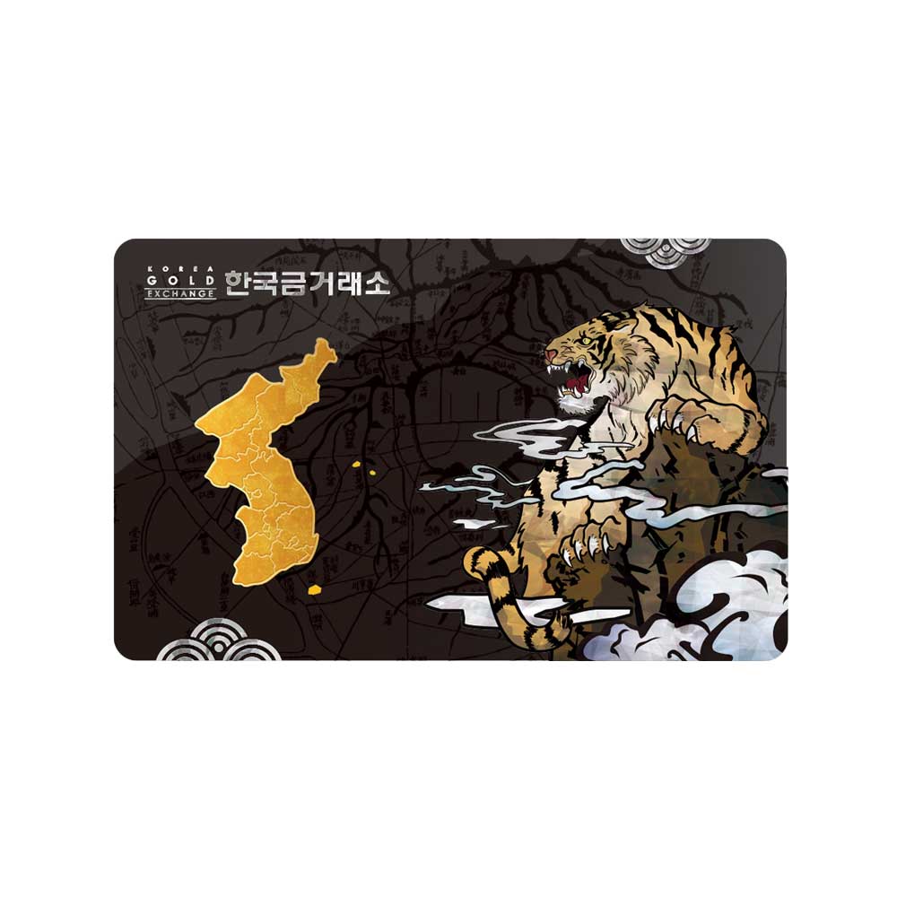 [현대백화점] [H.Point Pay현대백화점카드7%즉시할인~10/18]한국금거래소 나라사랑골드 카드형 1g