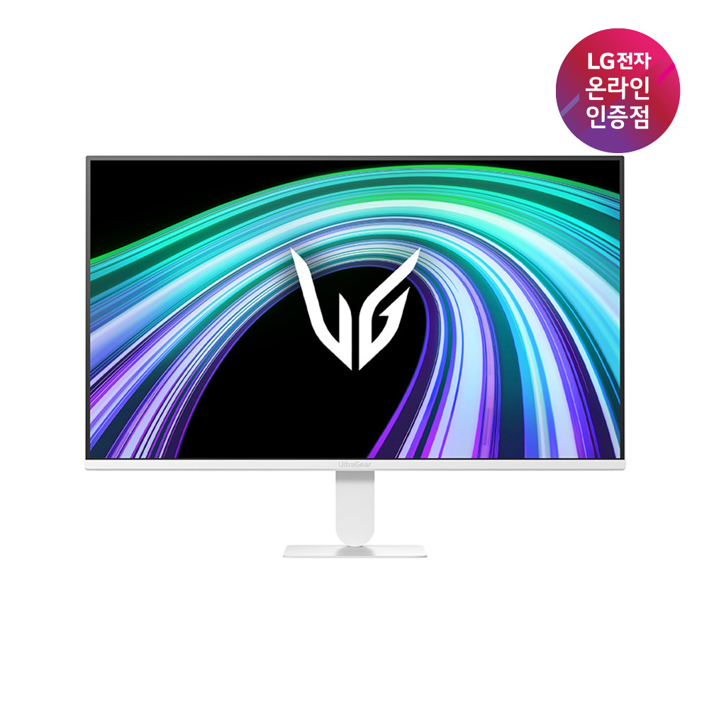 LG전자 [현대백화점] LG G4 27G411BW 68cm(27인치) IPS 144Hz G-Sync 호환 게이밍모니터 가성비 3면 슬림베젤 화이트 가성비모니터 +할인쿠폰