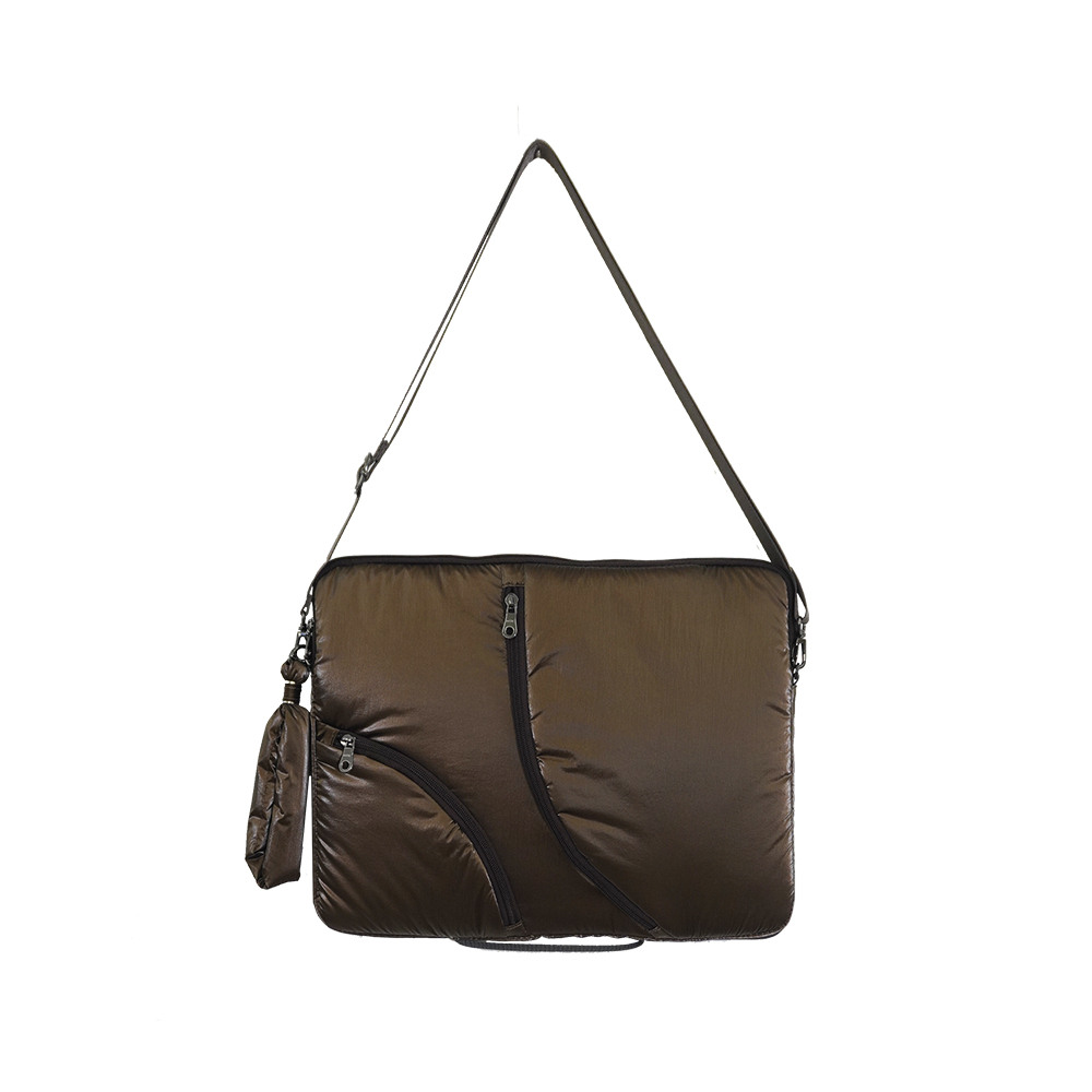 [현대백화점] Lake 16 Laptop Clutch_Brown +할인쿠폰