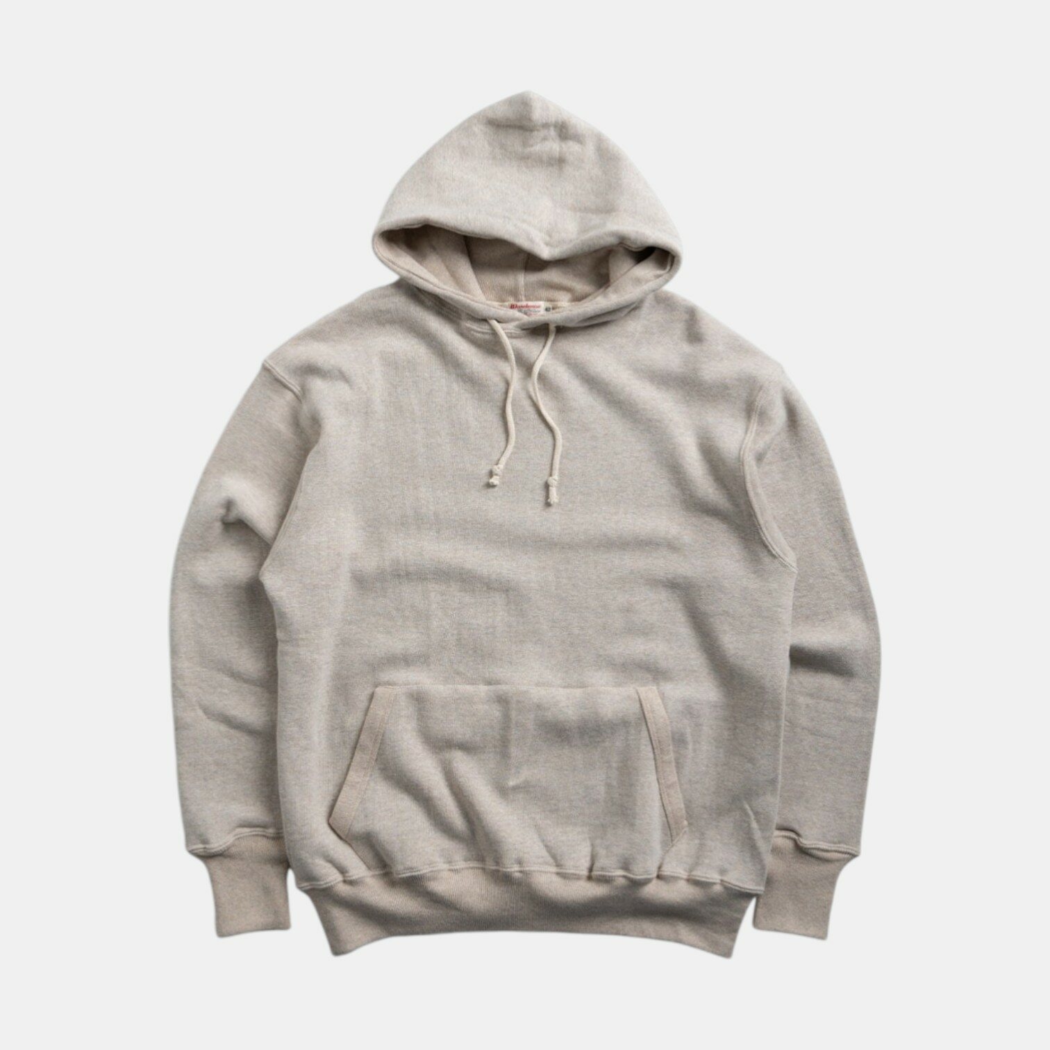 LOT 450 2-NEEDLE HOOD PLAIN OATMEAL 상품 이미지