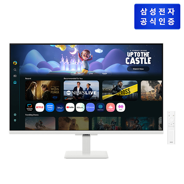 [삼성전자][현대백화점] FHD 스마트모니터 M5 LS32FM503EKXKR 화이트 +할인쿠폰