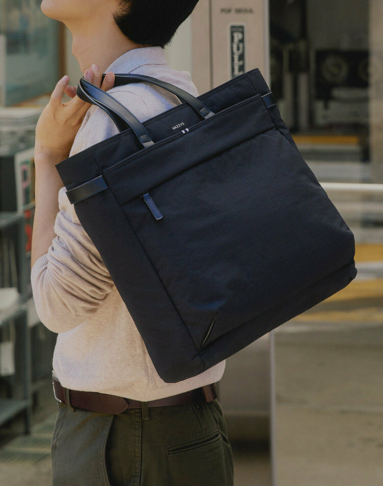 [현대백화점] HJBA6F330BK HATCH-BAG 블랙 나일론 토트백 HJBA6F330 +할인쿠폰