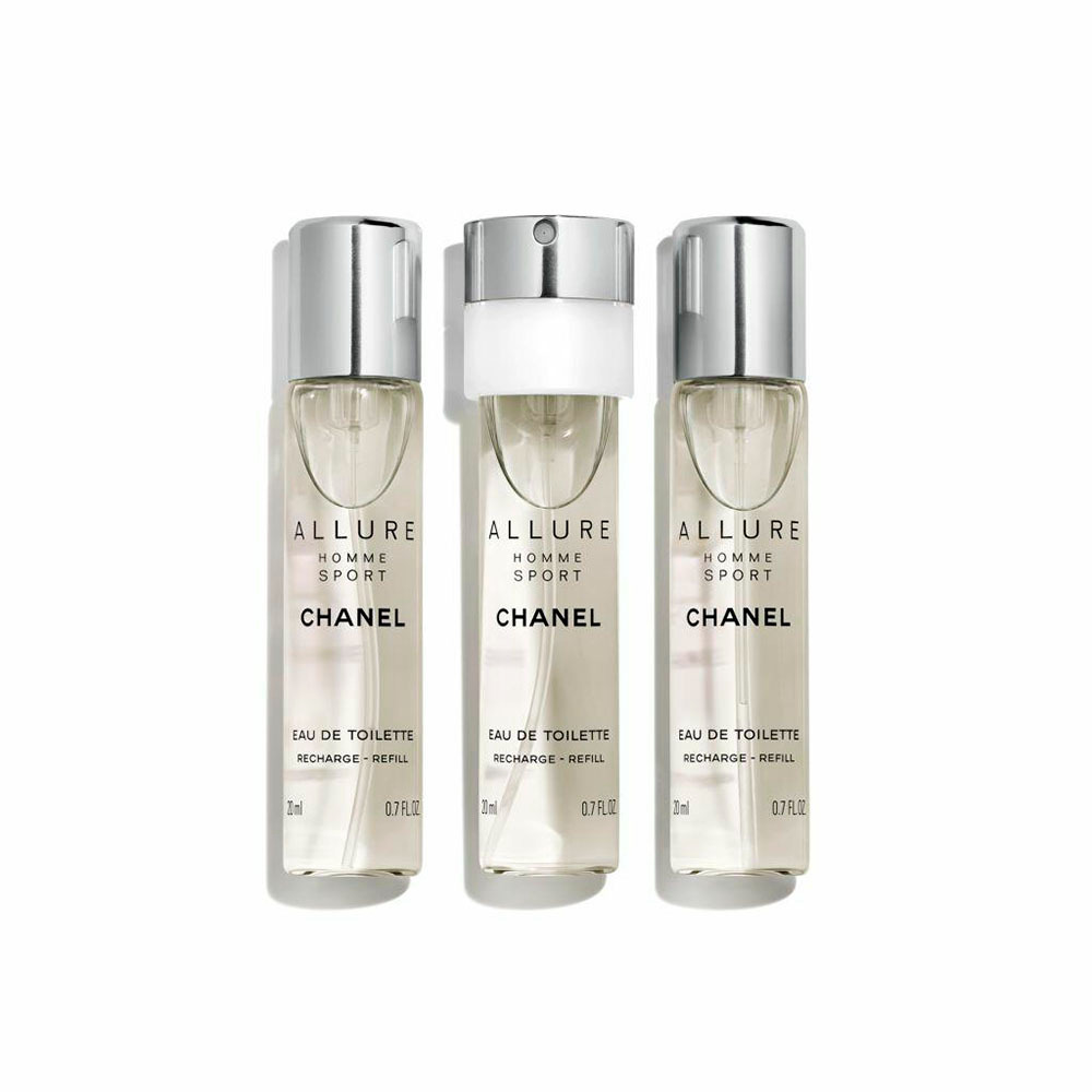 [현대백화점] 샤넬 알뤼르 옴므 스포츠 오 드 뚜왈렛 트위스트 스프레이 (리필3 /20x3ml) +할인쿠폰
