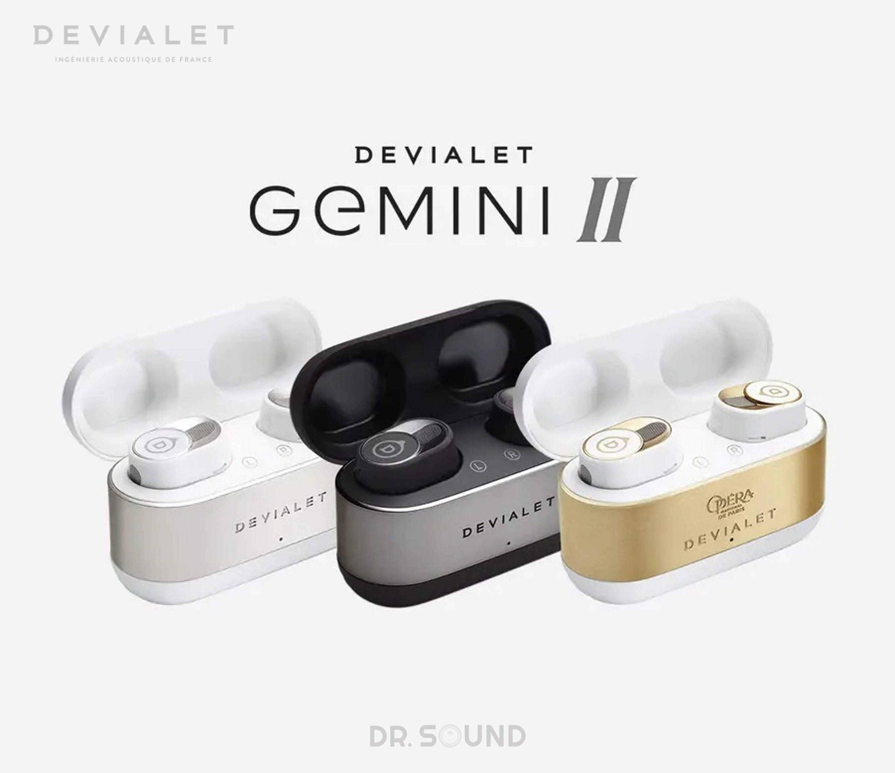 드비알레 [현대백화점] [우리카드7%할인~04/12]드비알레 제미니2 무선 이어버드 GEMINI2 Wireless earbuds