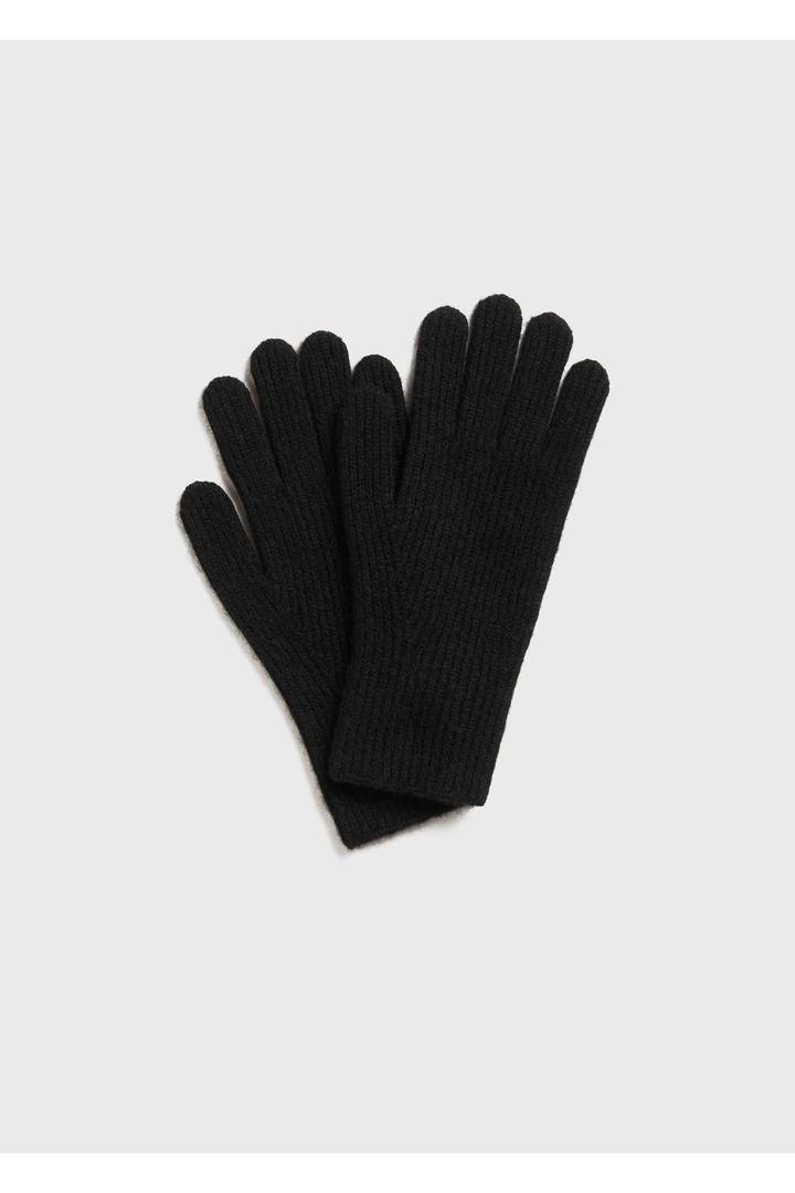 TOTEME 캐시미어 글러브스 블랙의 블랙컬러 2번쨰 이미지입니다.