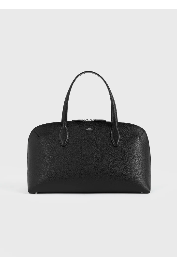 TOTEME default image 1 of 블랙 in 미디엄 그레인드 레더 데이 토트 블랙