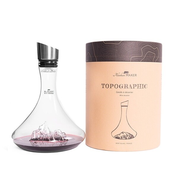 [10-916] 알래스칸메이커 마운틴 와인 디캔터 몽블랑 1.8L