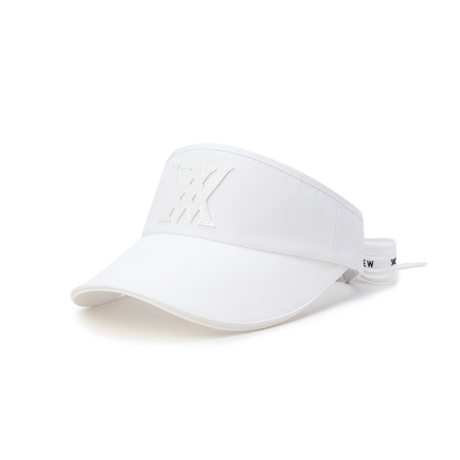 어뉴골프 WOMEN ESSENTIAL RIBBON VISOR_WH AGGUWCP21WH 상품 이미지