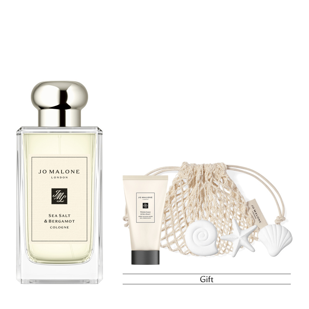 [현대백화점] [단독] 씨 솔트 앤 베르가못 코롱 100ml (+바디 워시 30ml +세라믹 쉘 파우치 증정) +할인쿠폰