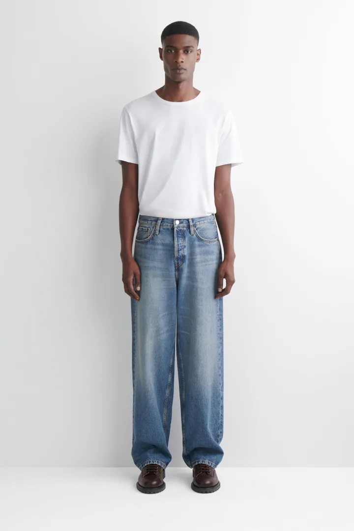 COS default image 2 of 블루 in RIDER 스트레이트 레그 진