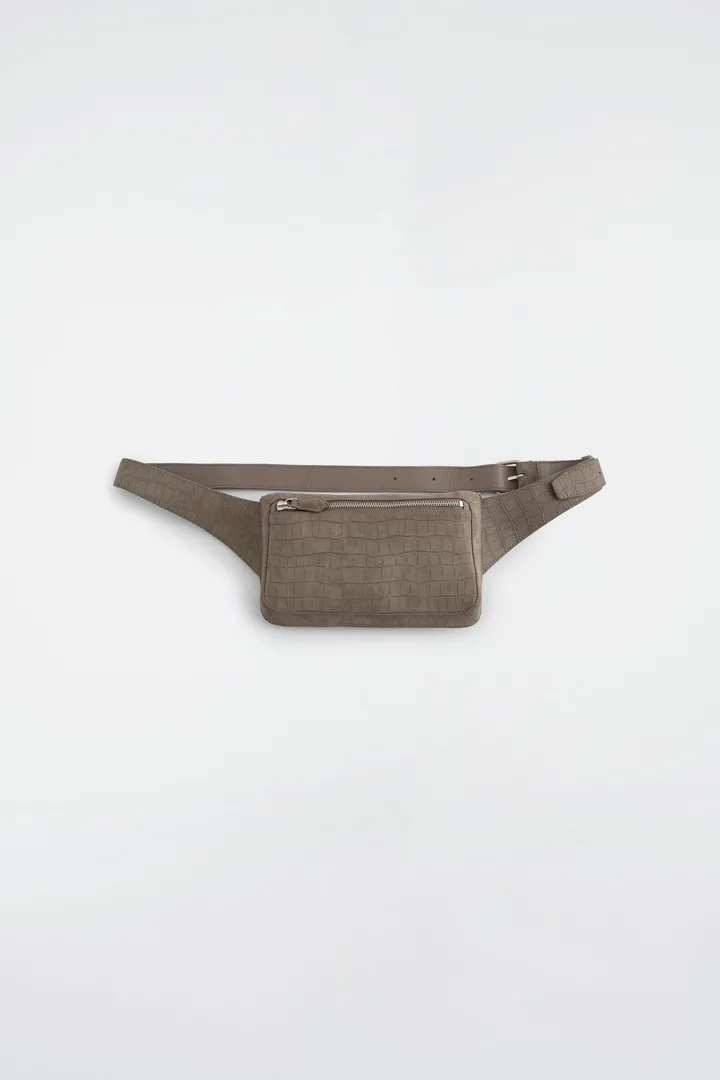 COS default image 4 of 베이지 in BRUNSWICK 벨트 백 - 레더