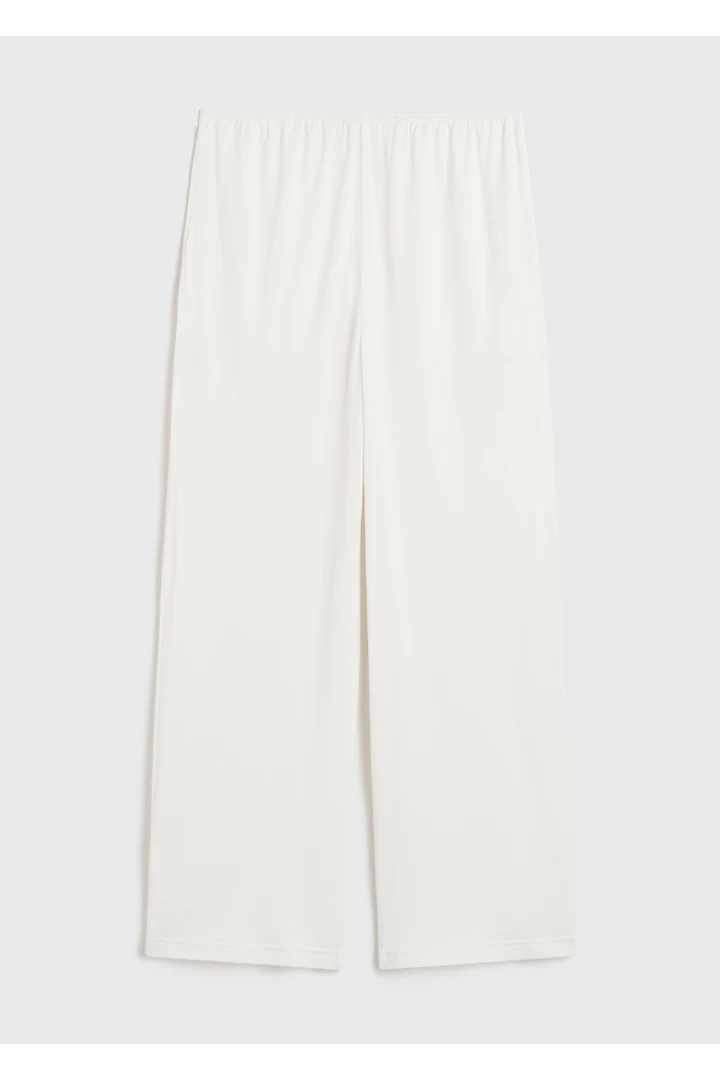 코튼 실크 PJ 바텀 오프 화이트