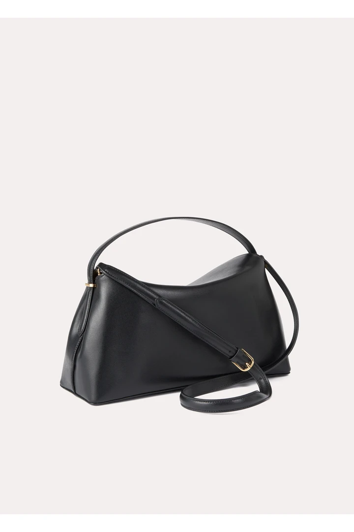 TOTEME 티-락 탑 핸들 블랙의 블랙컬러 7번쨰 이미지입니다.