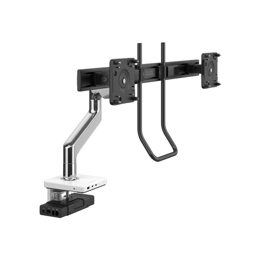 [세보코리아][현대백화점] [KB카드, H.Point PayKB카드6%할인~10/04][Humanscale]휴먼스케일 모니터암 듀얼 M8.1 / HUM-M81M33CWBHBSK +할인쿠폰