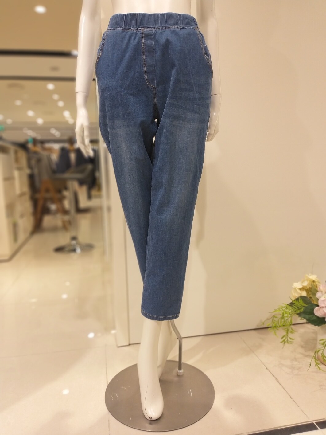 벨라디터치 V3D2SL25  베기청바지 상품 이미지