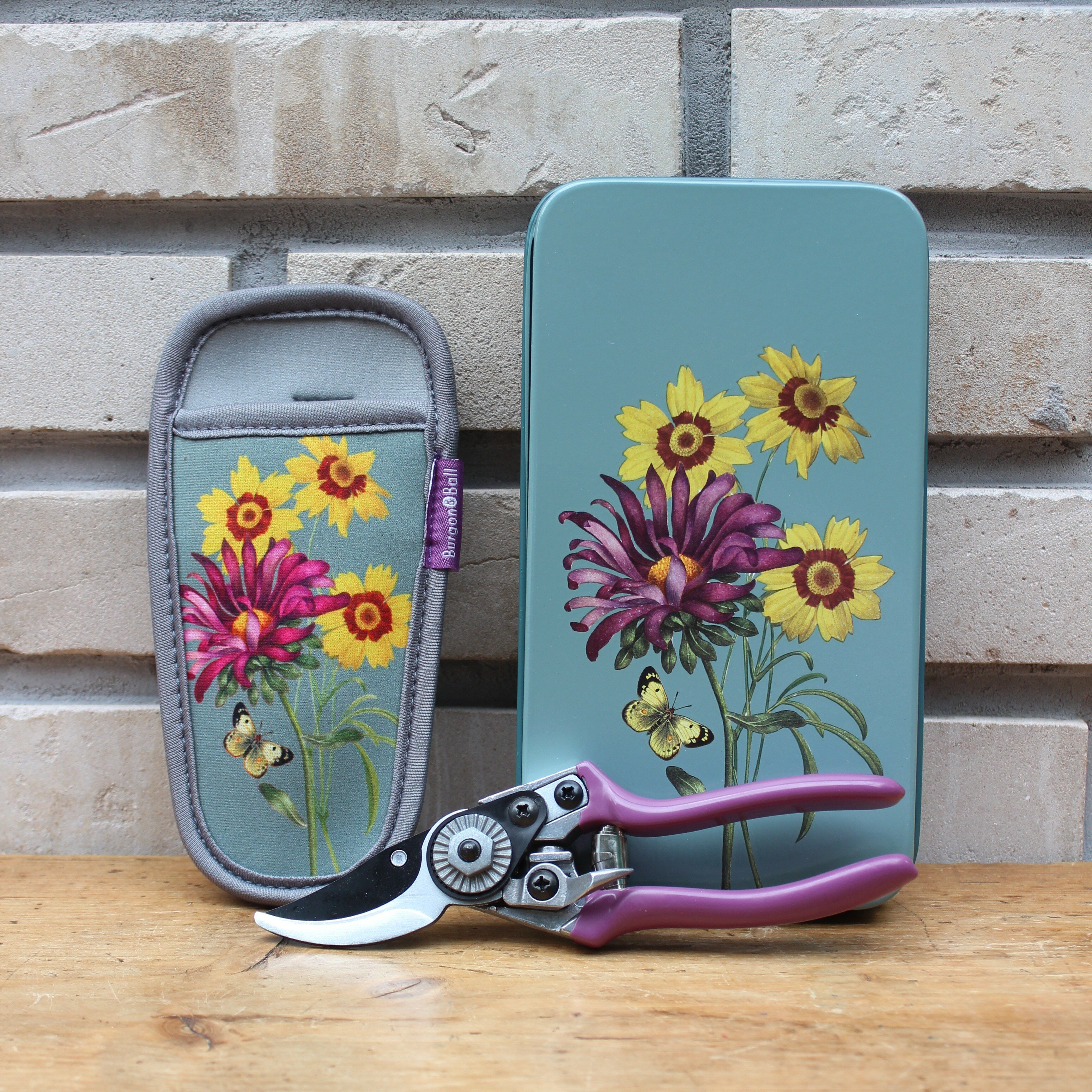 [현대백화점] 버건앤볼 전지가위 세트 Asteraceae Pruner and Holster Set +할인쿠폰