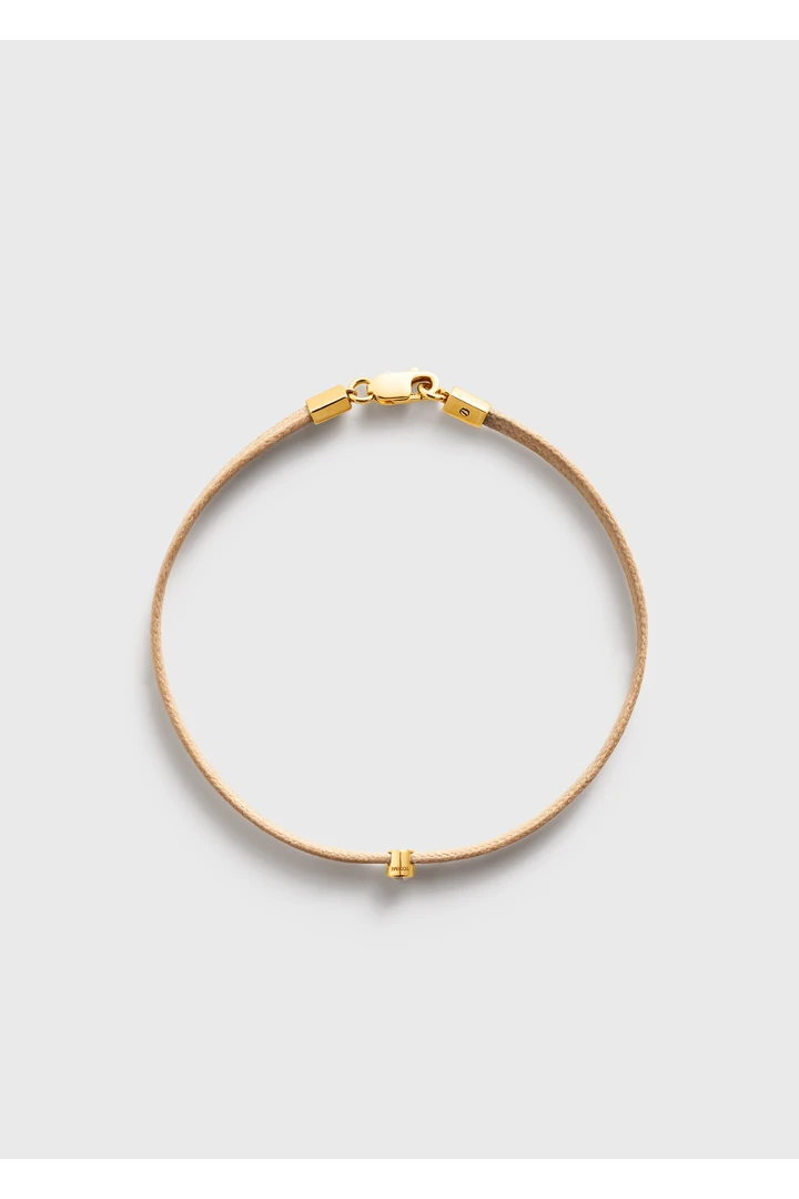 TOTEME 미니 다이아몬드 브레이슬릿 베이지/골드의 베이지/골드컬러 0번쨰 이미지입니다.