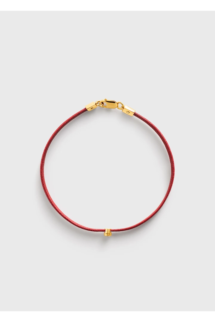 TOTEME 미니 다이아몬드 브레이슬릿 레드/골드의 레드/골드컬러 0번쨰 이미지입니다.