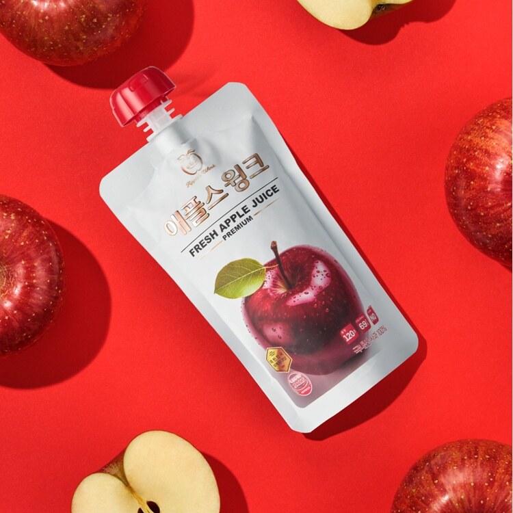 프리미엄 사과주스 120ml×10개(EA) 상품 이미지