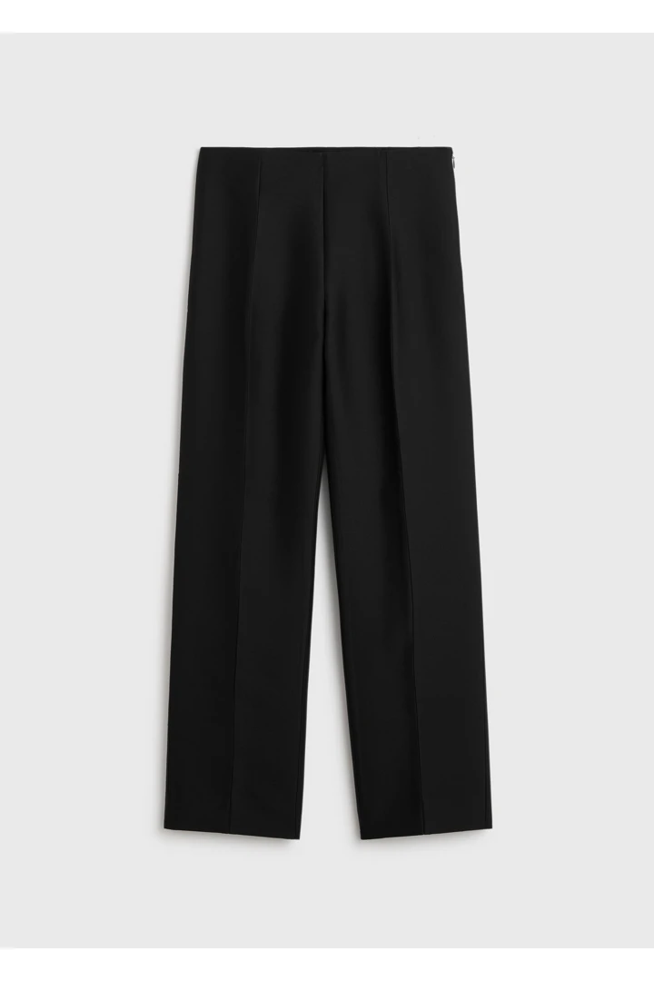 슬림 이브닝 트라우저 블랙