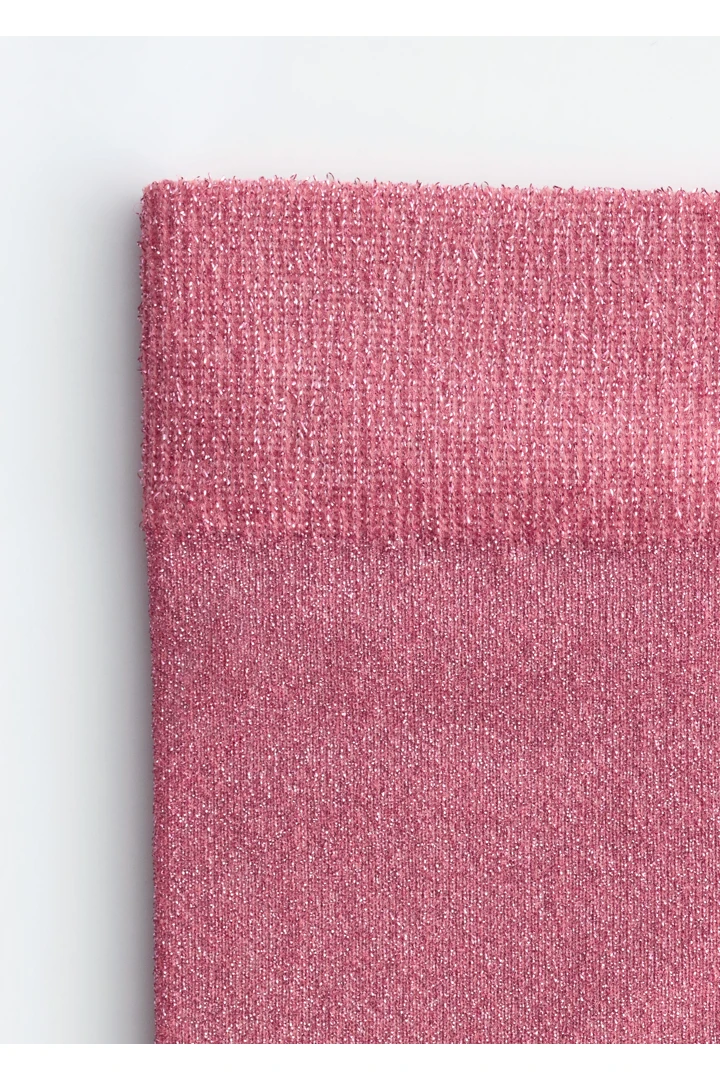 앤아더스토리즈 글리터리 삭스의 핑크컬러 Detail입니다.