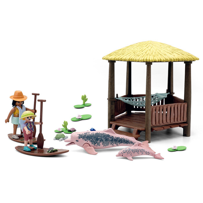 [현대백화점] [KEB하나카드, H.Point PayKEB하나카드5%할인~04/26]플레이모빌 강 돌고래와 패들링 투어(71143) +할인쿠폰