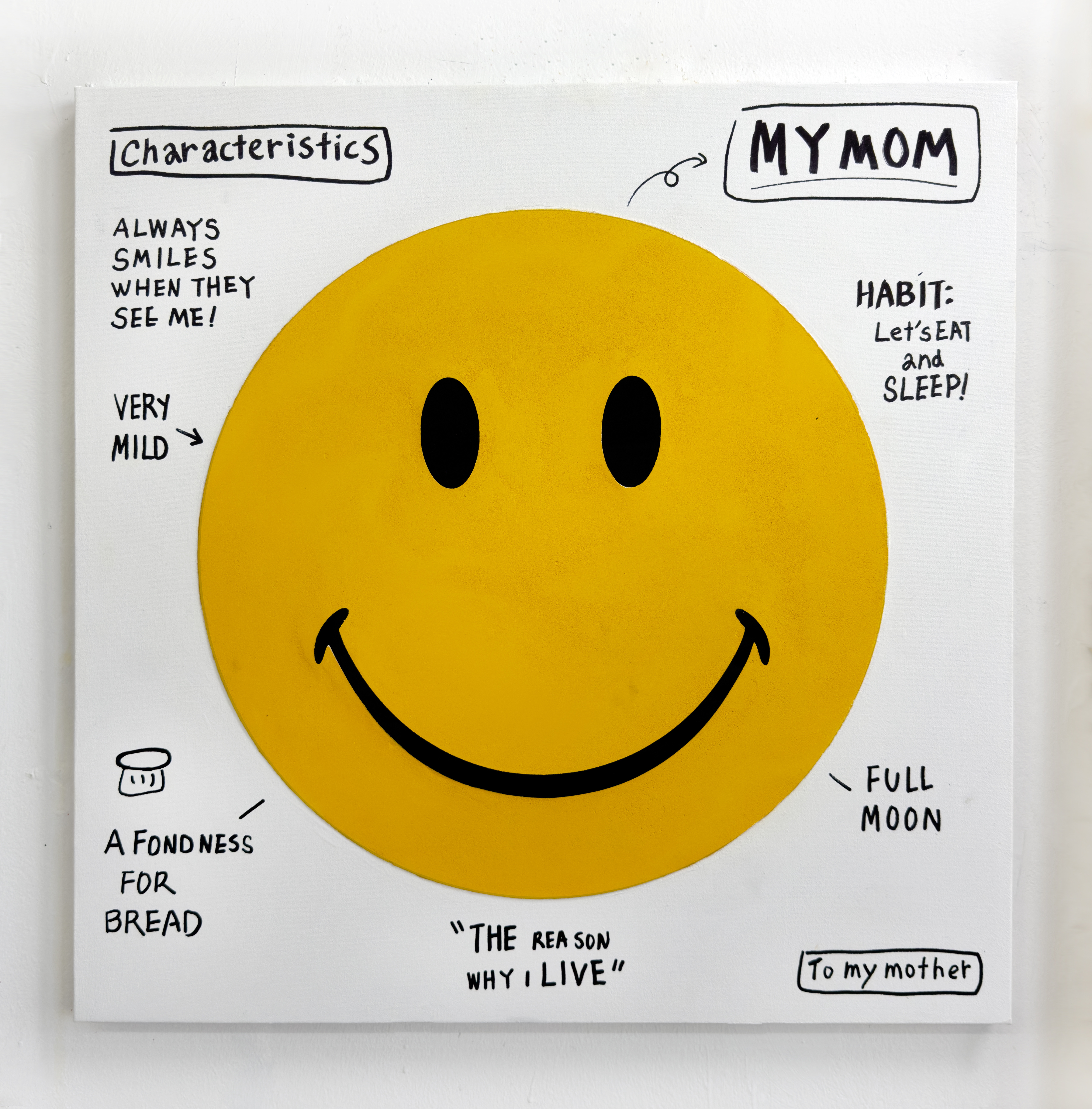 [현대백화점] [KB국민카드, H.Point PayKB국민카드6%할인~08/31]송태석 원화 MY MOM 72.7x72.7cm(30호) 아크릴 액자 포함 / 주문제작 1개월