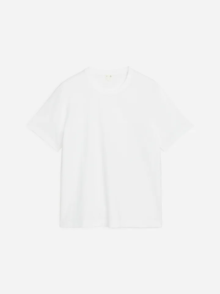 ARKET default image 0 of White in 220 GSM 릴랙스드 티셔츠